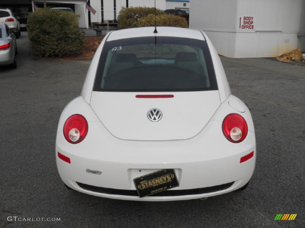 2010 New Beetle 2.5 Coupe - Candy White / Black photo #3