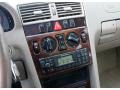 2000 Mercedes-Benz C Beige Interior Controls Photo