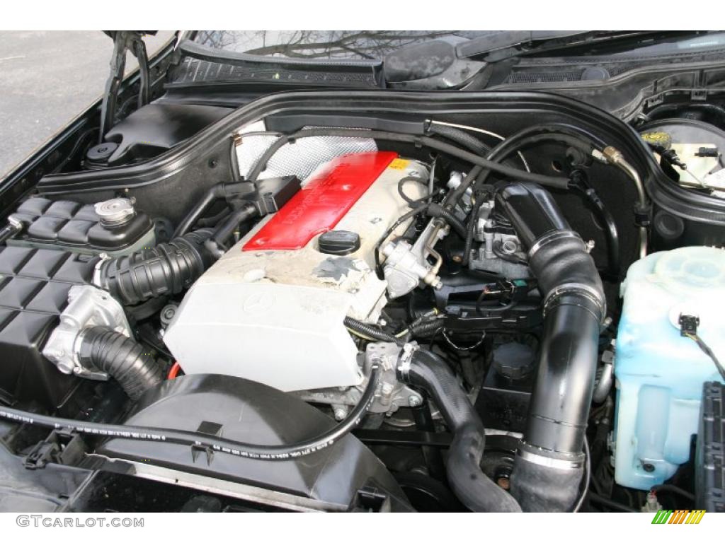 2000 Mercedes-Benz C 230 Kompressor Sedan 2.3 Liter Supercharged DOHC 16-Valve 4 Cylinder Engine Photo #41182826
