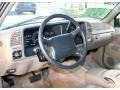 Tan 1996 Chevrolet Suburban C1500 Dashboard
