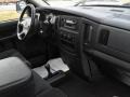 Dark Slate Gray 2003 Dodge Ram 1500 SLT Regular Cab 4x4 Dashboard