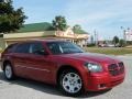 2007 Inferno Red Crystal Pearl Dodge Magnum SXT  photo #7
