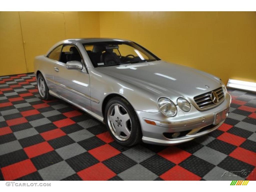 2001 CL 600 - Brilliant Silver Metallic / Charcoal photo #1