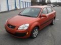 Sunset Orange - Rio LX Sedan Photo No. 1
