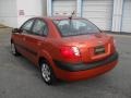 Sunset Orange - Rio LX Sedan Photo No. 2
