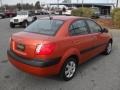 Sunset Orange - Rio LX Sedan Photo No. 4