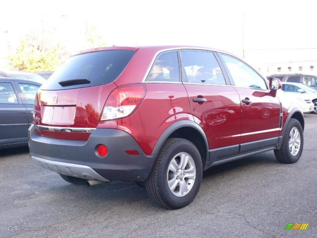2010 VUE XE - Crystal Red Tintcoat / Gray photo #4