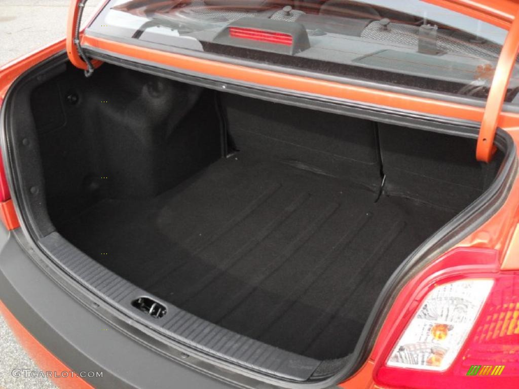 2009 Kia Rio LX Sedan Trunk Photo #41187674
