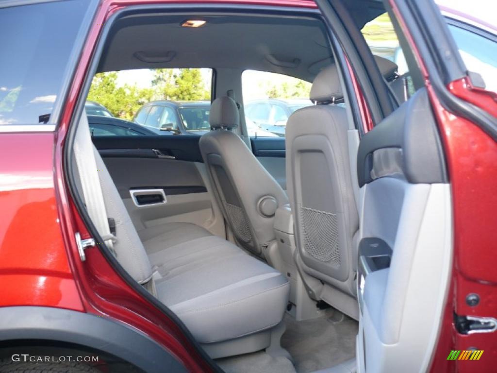 2010 VUE XE - Crystal Red Tintcoat / Gray photo #11