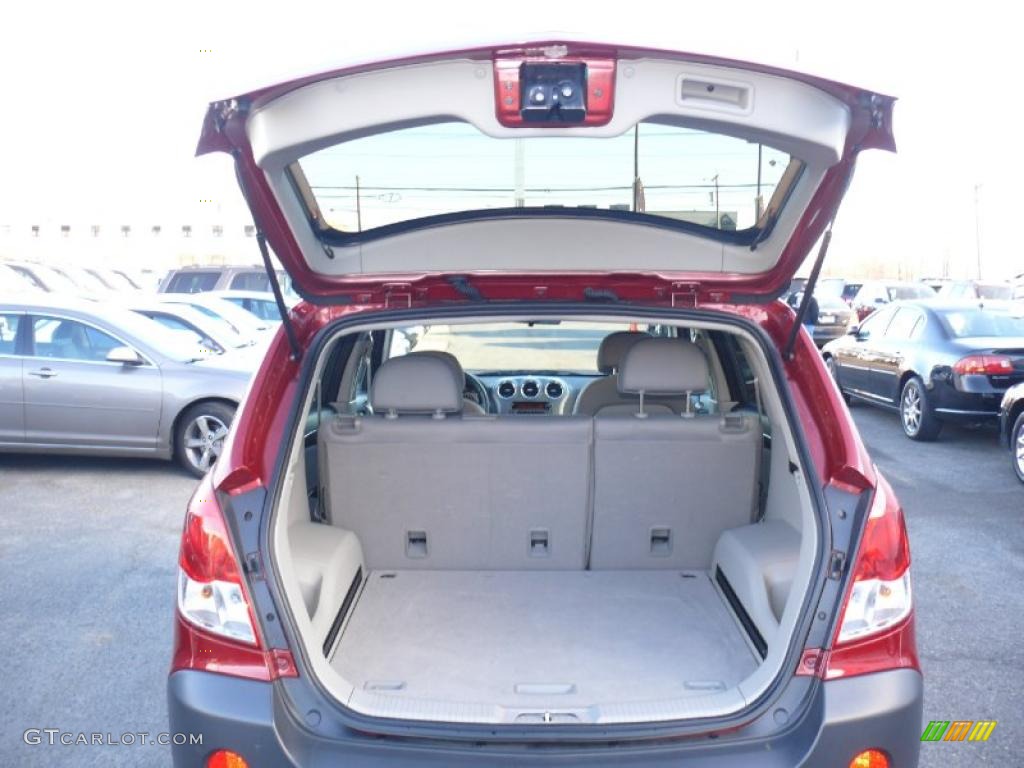 2010 VUE XE - Crystal Red Tintcoat / Gray photo #12