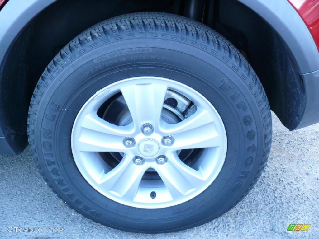 2010 VUE XE - Crystal Red Tintcoat / Gray photo #13