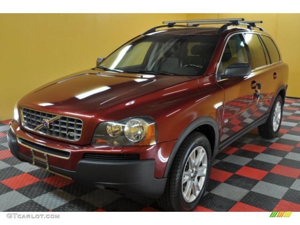 2006 XC90 V8 AWD - Ruby Red Metallic / Graphite photo #2