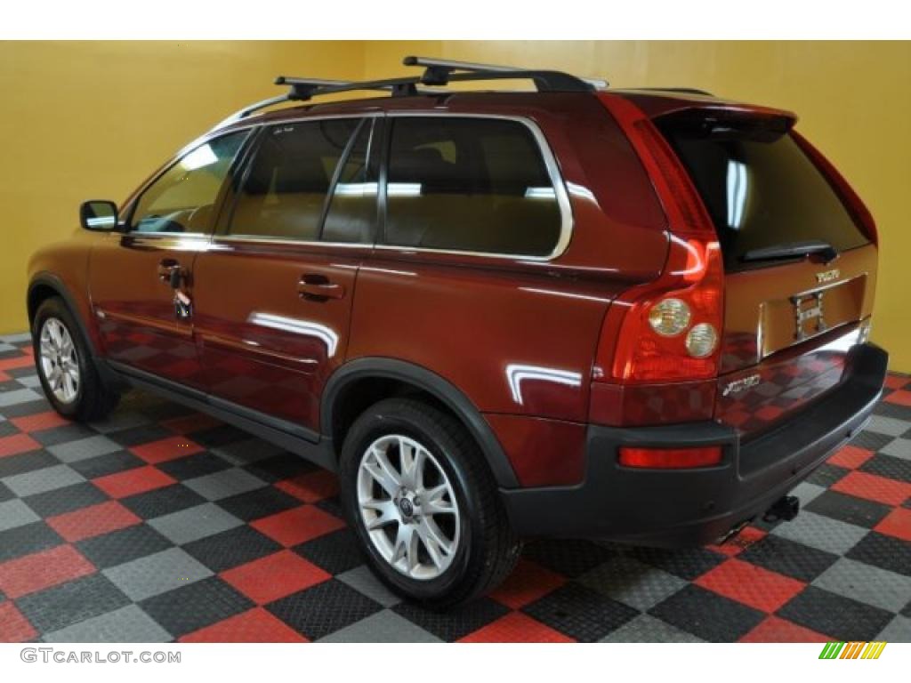 2006 XC90 V8 AWD - Ruby Red Metallic / Graphite photo #3
