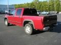 Dark Cherry Red Metallic 2004 Chevrolet Colorado LS Crew Cab 4x4 Exterior