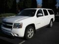 2007 Summit White Chevrolet Suburban 1500 LT 4x4  photo #4