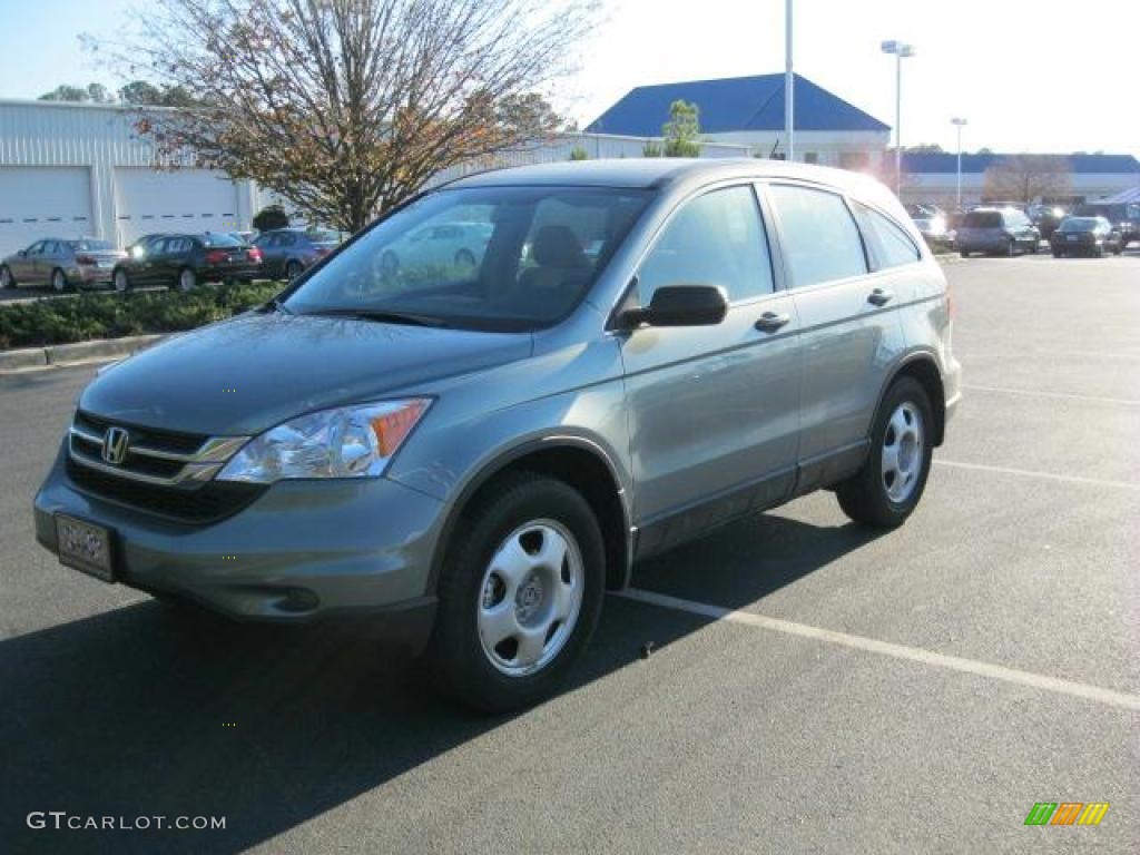 2010 CR-V LX - Opal Sage Metallic / Ivory photo #23