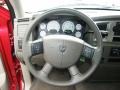 Khaki 2008 Dodge Ram 1500 SLT Regular Cab Steering Wheel