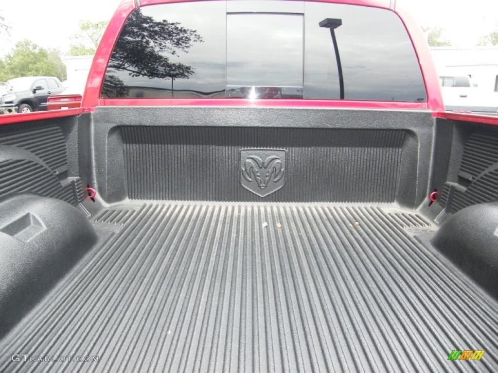 2008 Ram 1500 SLT Regular Cab - Inferno Red Crystal Pearl / Khaki photo #20