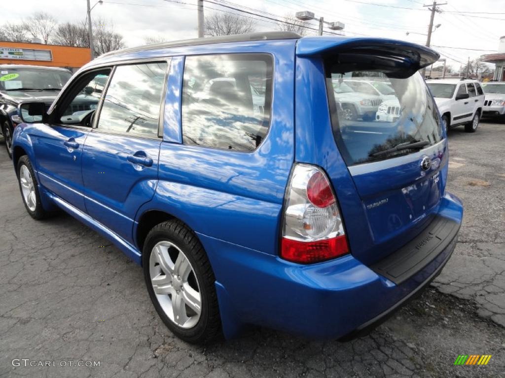 WR Blue Pearl 2007 Subaru Forester 2.5 XT Sports Exterior Photo #41190358