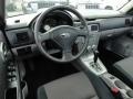 Anthracite Black 2007 Subaru Forester 2.5 XT Sports Interior Color