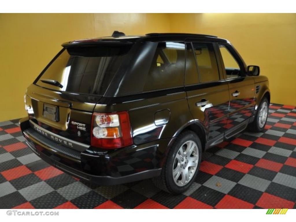 2006 Range Rover Sport HSE - Java Black Pearlescent / Alpaca Beige photo #4