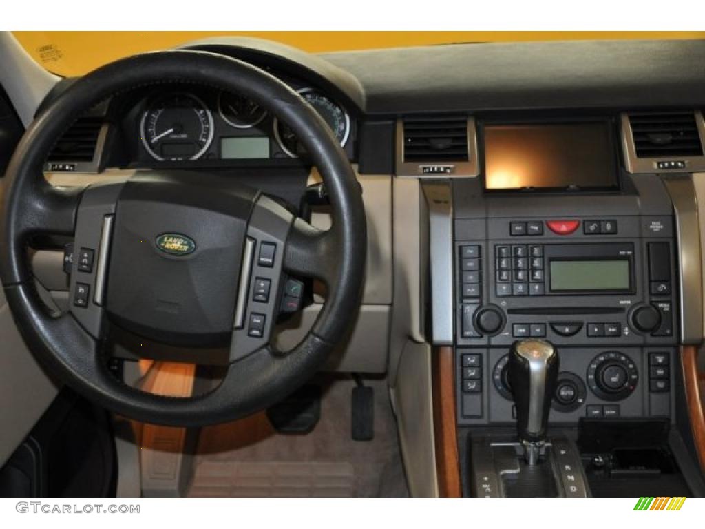2006 Range Rover Sport HSE - Java Black Pearlescent / Alpaca Beige photo #6