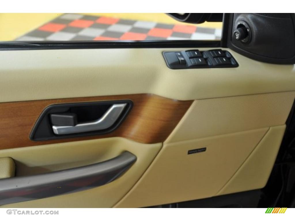 2006 Range Rover Sport HSE - Java Black Pearlescent / Alpaca Beige photo #11