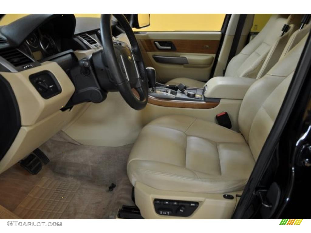 2006 Range Rover Sport HSE - Java Black Pearlescent / Alpaca Beige photo #12