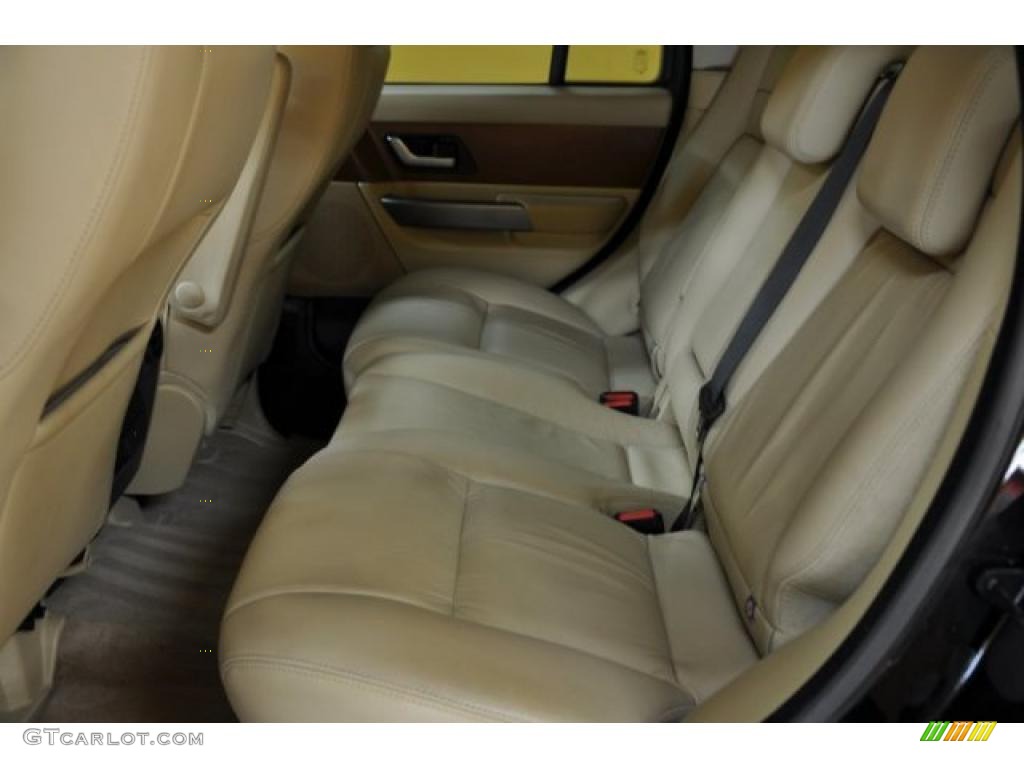 2006 Range Rover Sport HSE - Java Black Pearlescent / Alpaca Beige photo #13