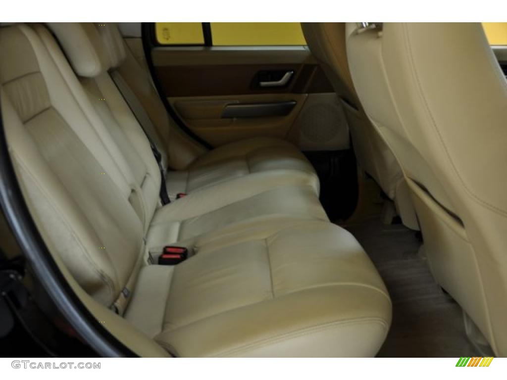 2006 Range Rover Sport HSE - Java Black Pearlescent / Alpaca Beige photo #15