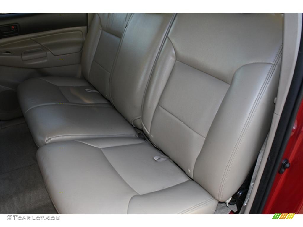 2007 Tacoma V6 SR5 Double Cab 4x4 - Impulse Red Pearl / Graphite Gray photo #13