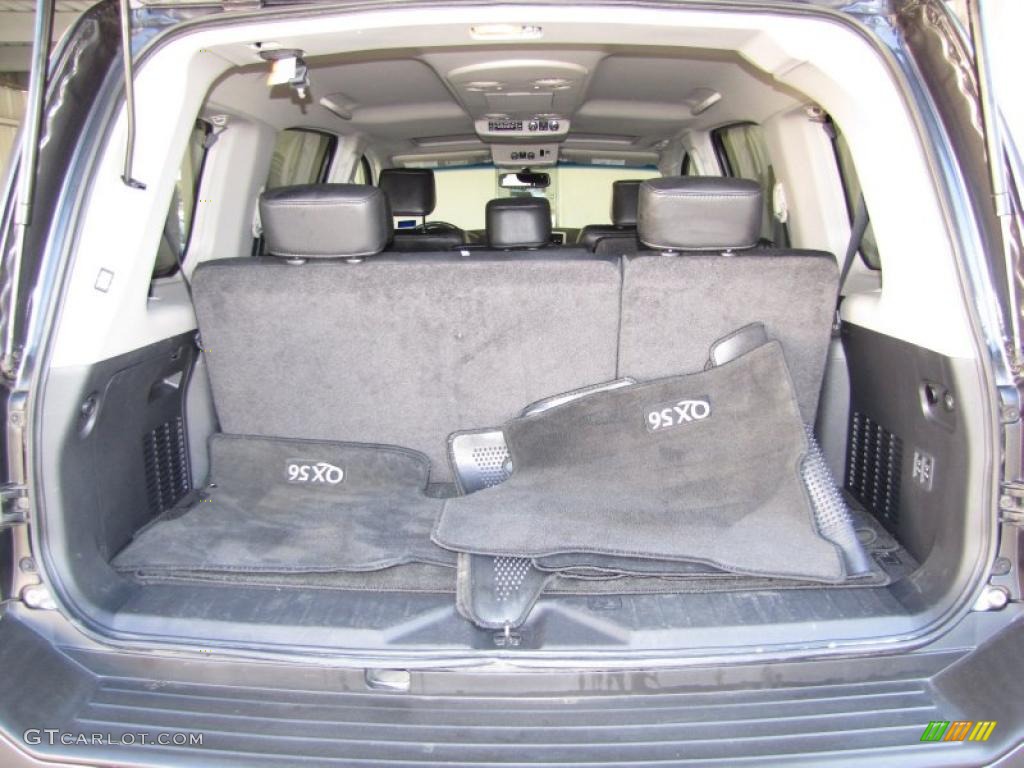2008 QX 56 4WD - Silver Graphite Gray / Charcoal photo #18