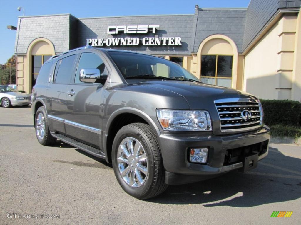 2010 QX 56 4WD - Silver Graphite / Graphite photo #1