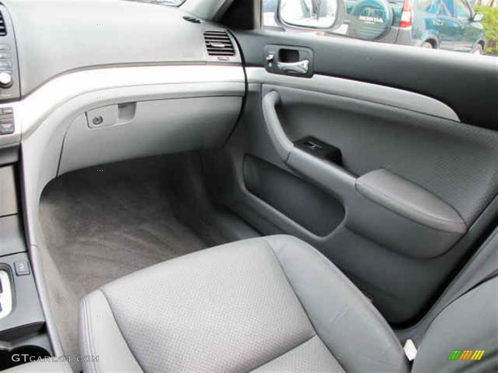 2008 TSX Sedan - Glacier Blue Metallic / Quartz Gray photo #13