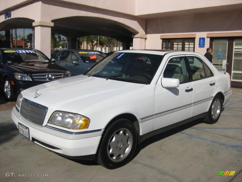 Polar White 1997 Mercedes-Benz C 280 Sedan Exterior Photo #41198066