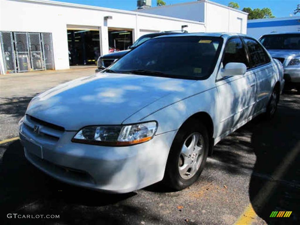 1998 Accord EX Sedan - Taffeta White / Ivory photo #4