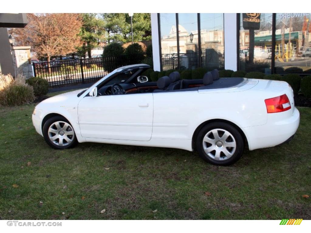 Arctic White 2005 Audi A4 3.0 quattro Cabriolet Exterior Photo #41198230