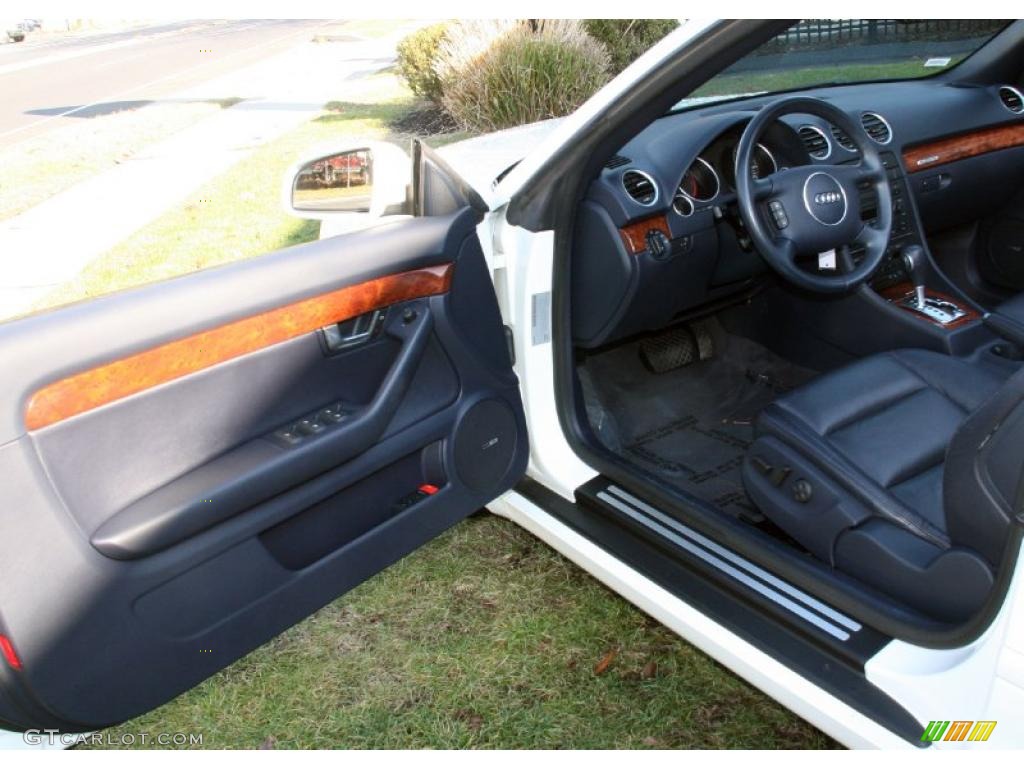 2005 A4 3.0 quattro Cabriolet - Arctic White / Ebony photo #10