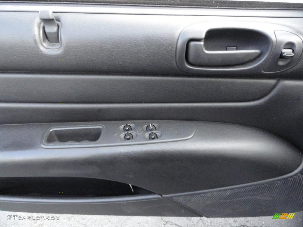 2006 Chrysler Sebring GTC Convertible Dark Slate Gray Door Panel Photo #41198282