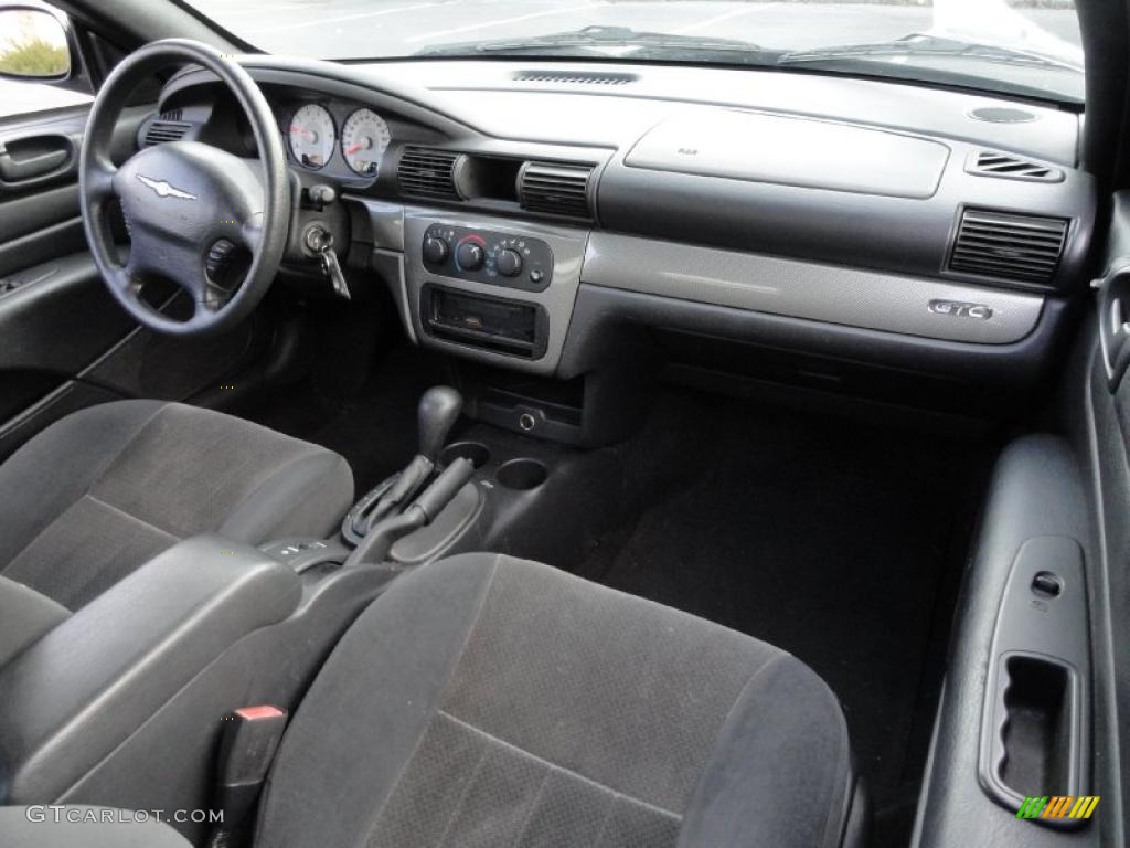 2006 Chrysler Sebring GTC Convertible Dark Slate Gray Dashboard Photo #41198330