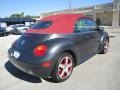 2005 Dark Flint Metallic Volkswagen New Beetle Dark Flint Edition Convertible  photo #5
