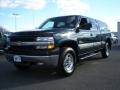 2001 Forest Green Metallic Chevrolet Silverado 2500HD LS Crew Cab 4x4  photo #1