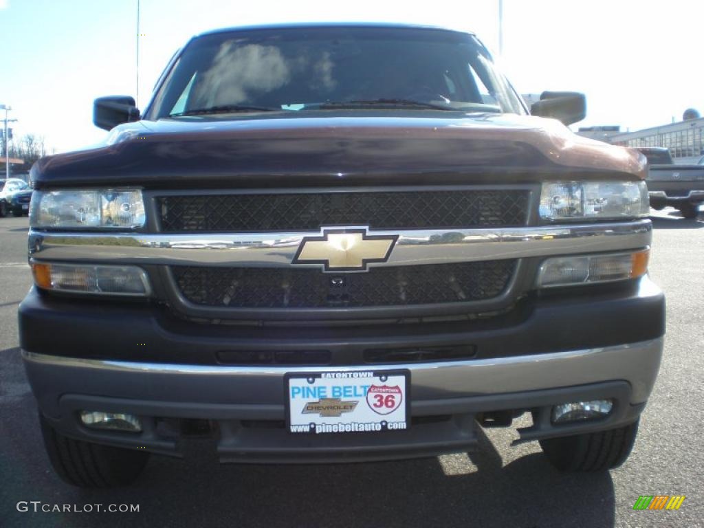 2001 Silverado 2500HD LS Crew Cab 4x4 - Forest Green Metallic / Graphite photo #2