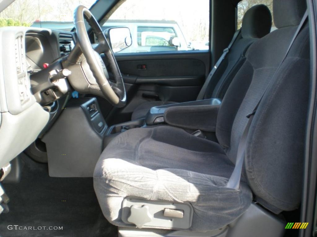 2001 Silverado 2500HD LS Crew Cab 4x4 - Forest Green Metallic / Graphite photo #10
