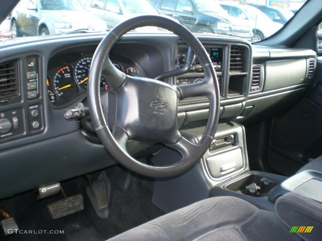 2001 Silverado 2500HD LS Crew Cab 4x4 - Forest Green Metallic / Graphite photo #14