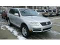 Reflex Silver Metallic 2004 Volkswagen Touareg V8 Exterior