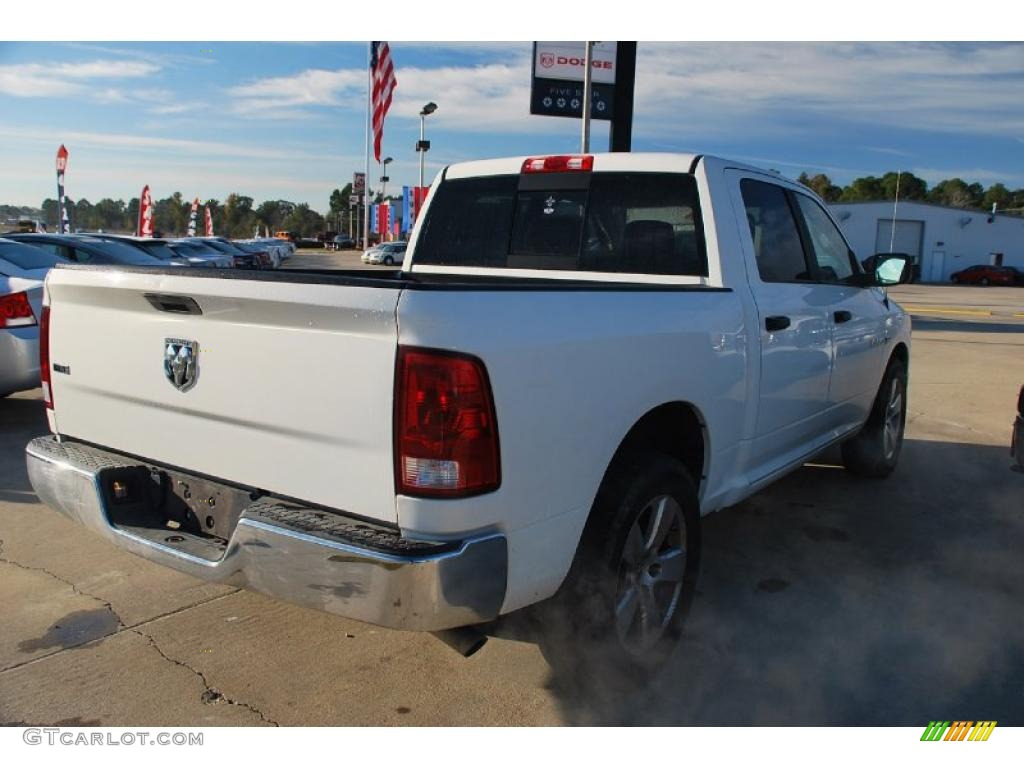 2009 Ram 1500 SLT Crew Cab - Stone White / Dark Slate/Medium Graystone photo #5