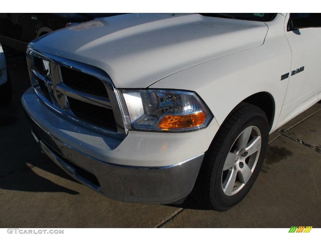 2009 Ram 1500 SLT Crew Cab - Stone White / Dark Slate/Medium Graystone photo #8