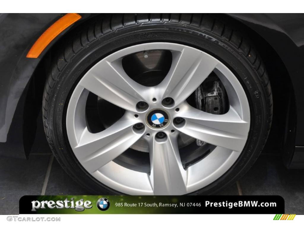 2008 3 Series 335i Convertible - Jet Black / Saddle Brown/Black photo #6