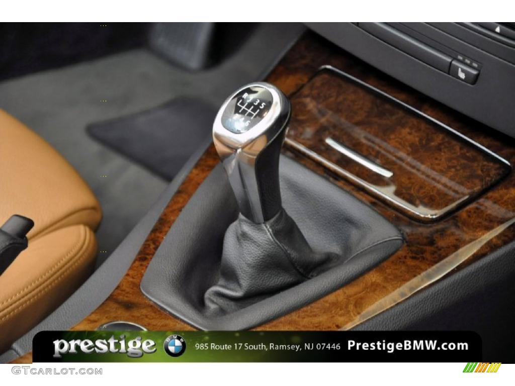 2008 3 Series 335i Convertible - Jet Black / Saddle Brown/Black photo #17
